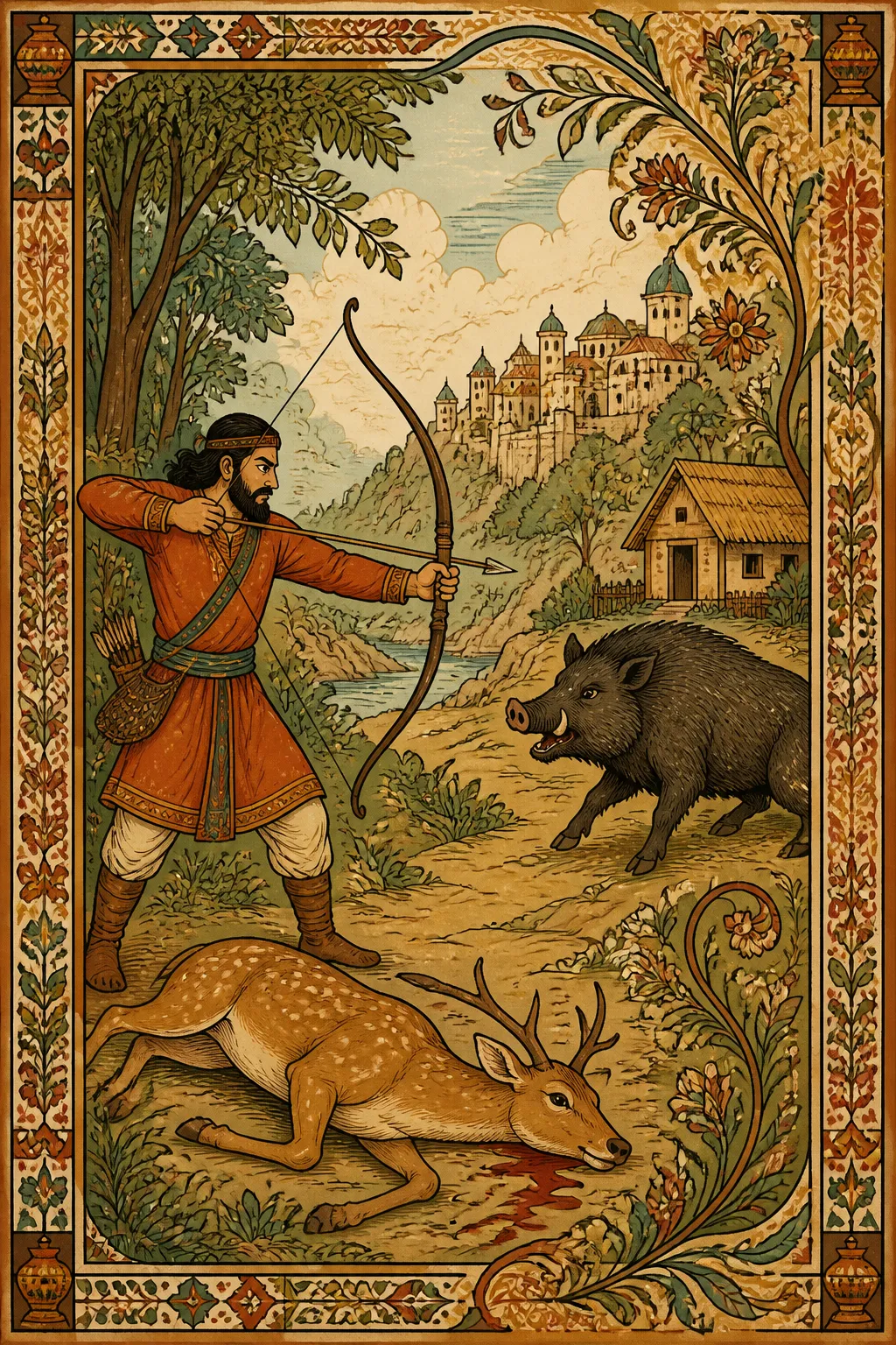 Illustration for "Hitopadesha": catalog vertical cover image seed