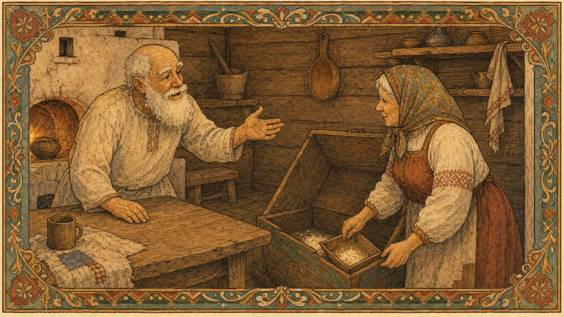 Illustration for "The Little Round Bun": 7.581-12.880