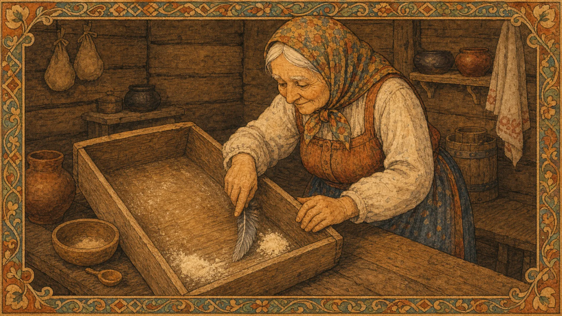 Иллюстрация к сказке «Колобок»: 12.880-18.092